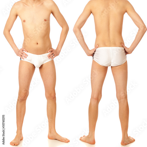 Man in Swimwear