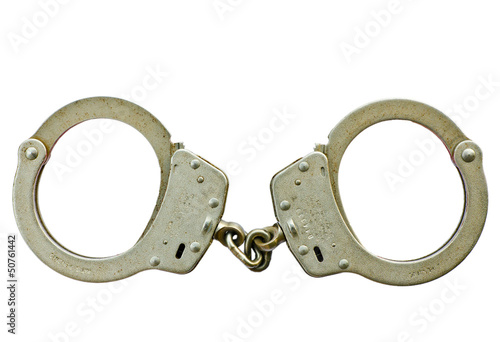 Wallpaper Mural Handcuff isolated Torontodigital.ca