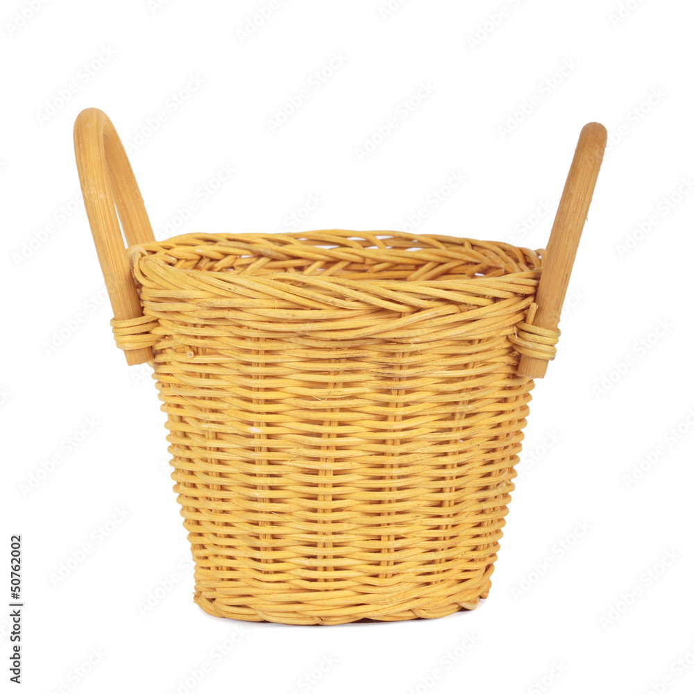 Basket. Isolated on white