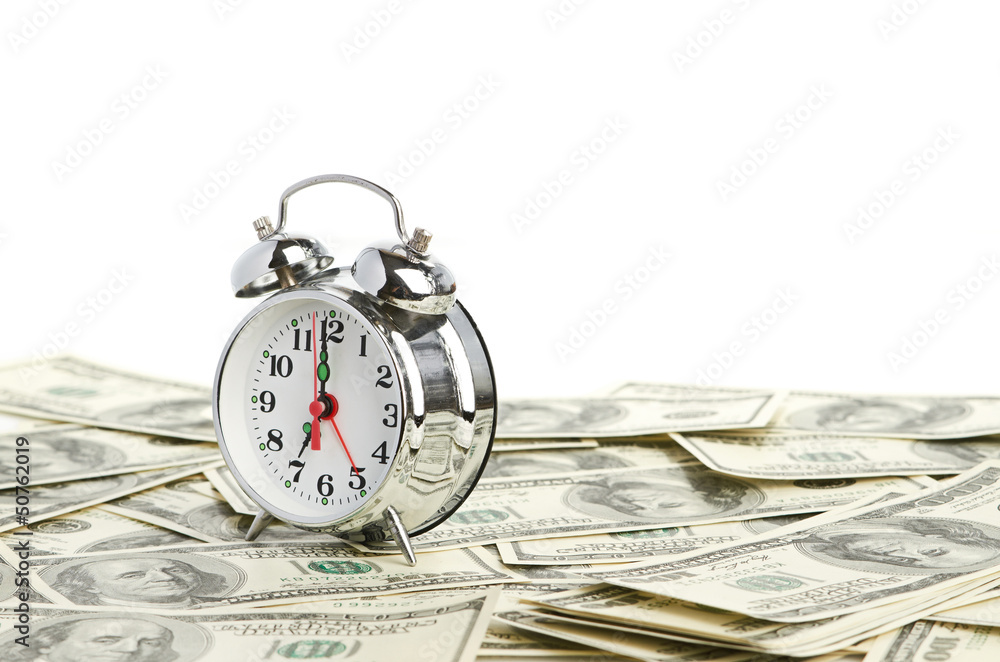 Time - money. Business concept Time - money. Business concept
