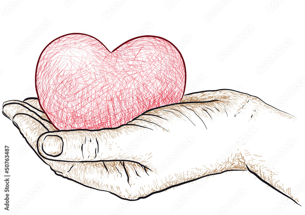 cuore in mano