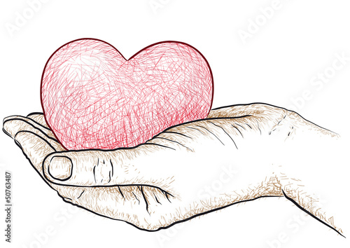 cuore in mano