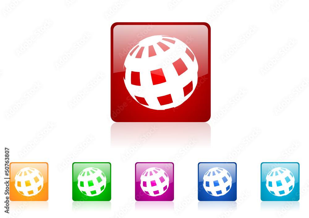earth vector icon set earth vector icon set