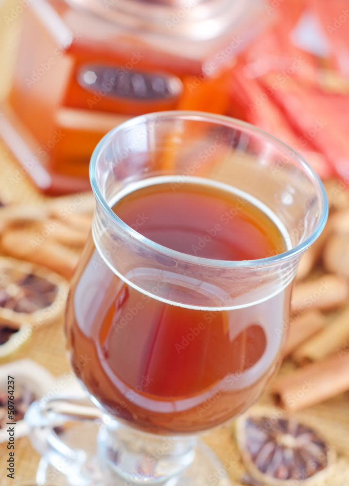 Fototapeta premium Cocoa and aroma spices