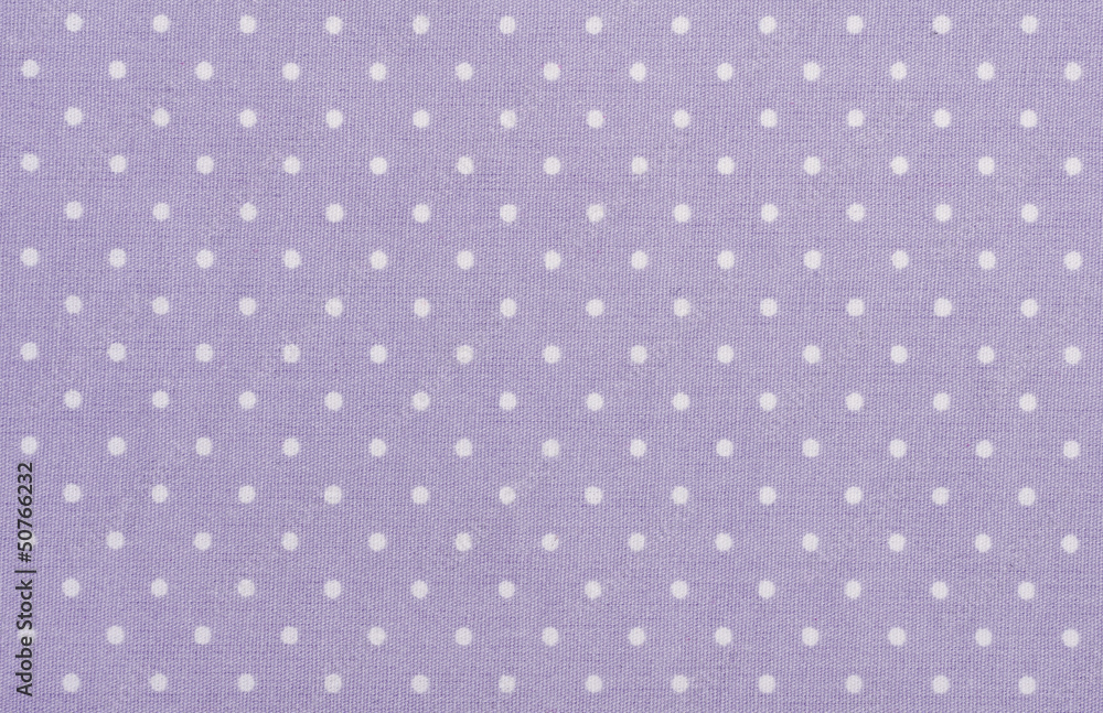 violet polka dot fabric