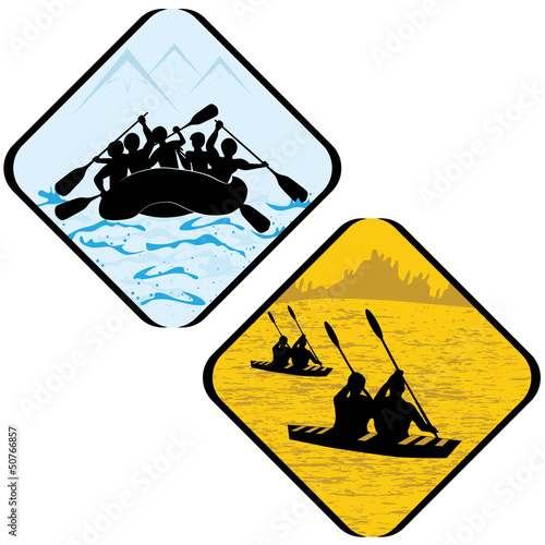 Water  Sport   Icon Symbol Sign Pictogram.