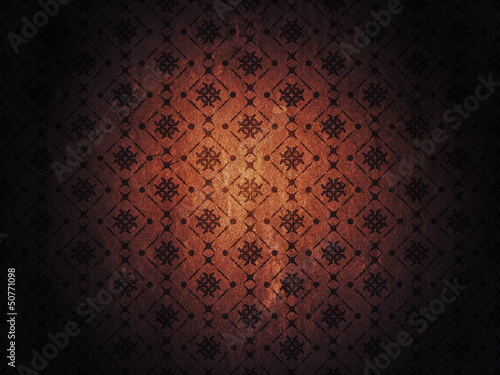 Yellow grunge pattern background