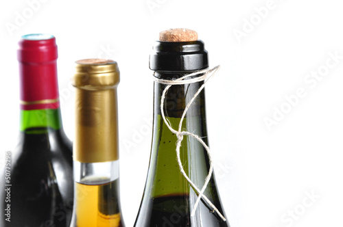 the bottles of wine