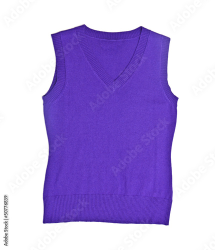 clothes for females - lilac sleeveless on the white