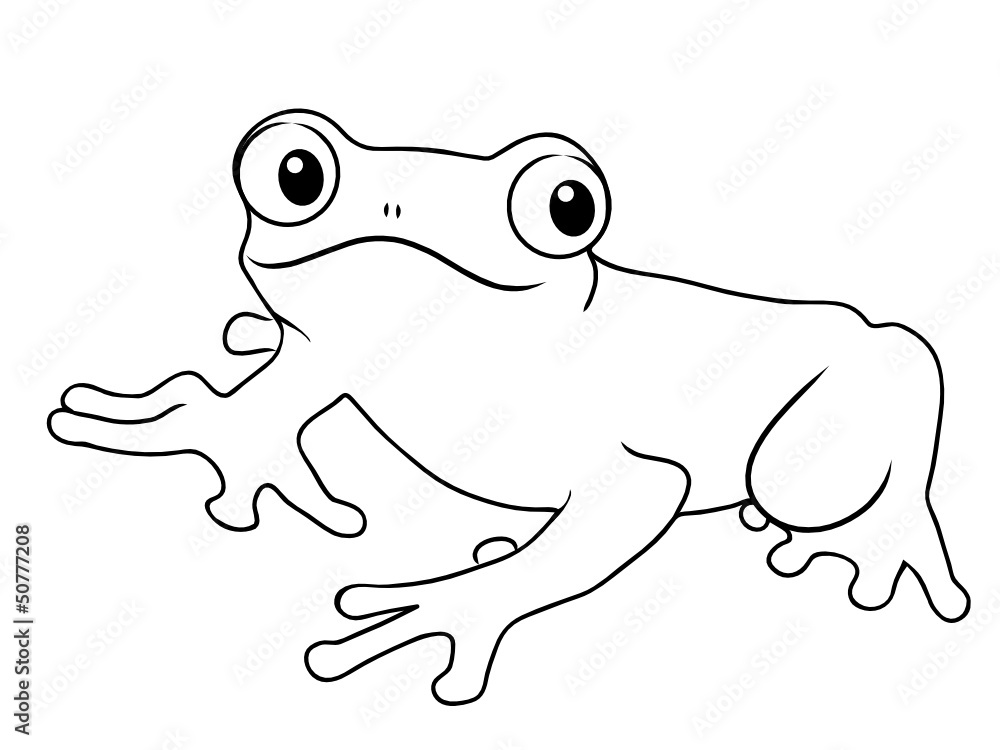 Fototapeta premium Frosch Froschkönig Märchen