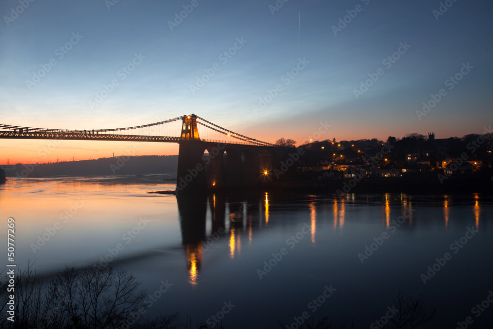 Fototapeta premium Menai Bridge