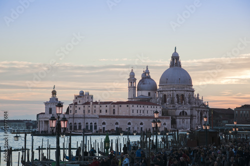 Basilica della Salute al Tramonto - Venezia