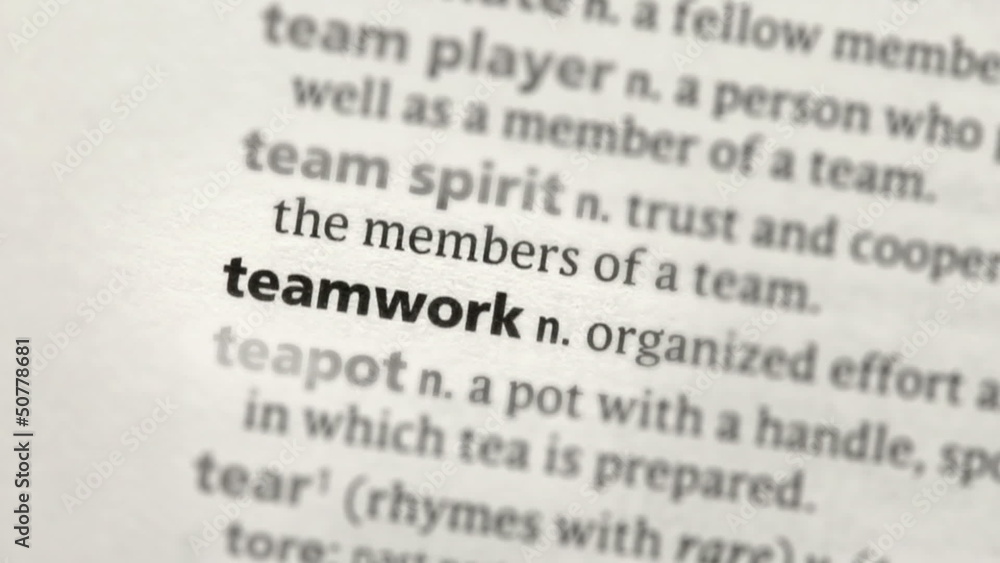 Focus on teamwork Focus on teamwork