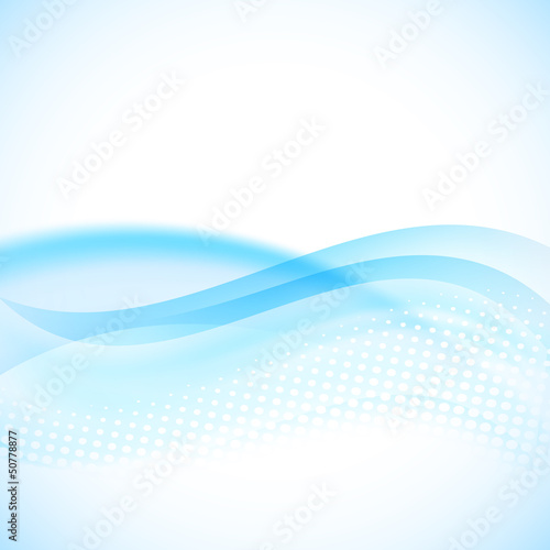 blue flowing background with halftone