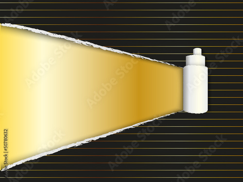 Luxury torn paper background