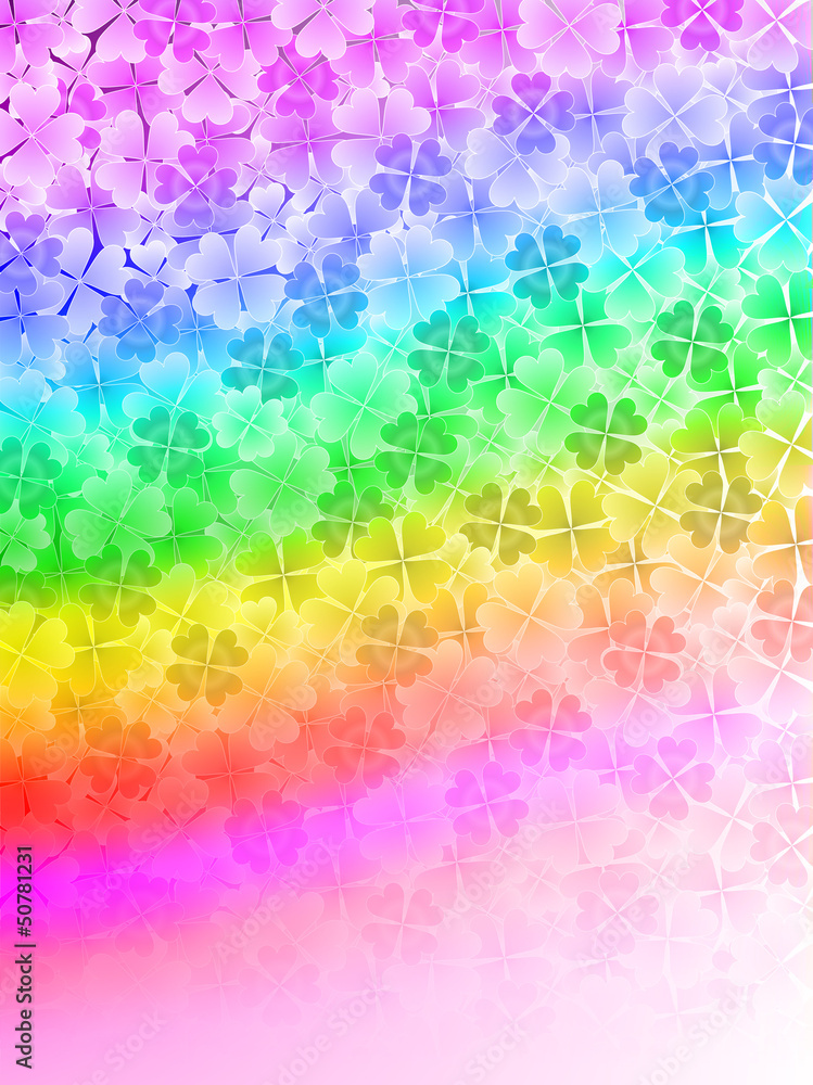 虹 葉 背景 クローバー Stock Vector Adobe Stock 虹 葉 背景 クローバー Stock Vector Adobe Stock