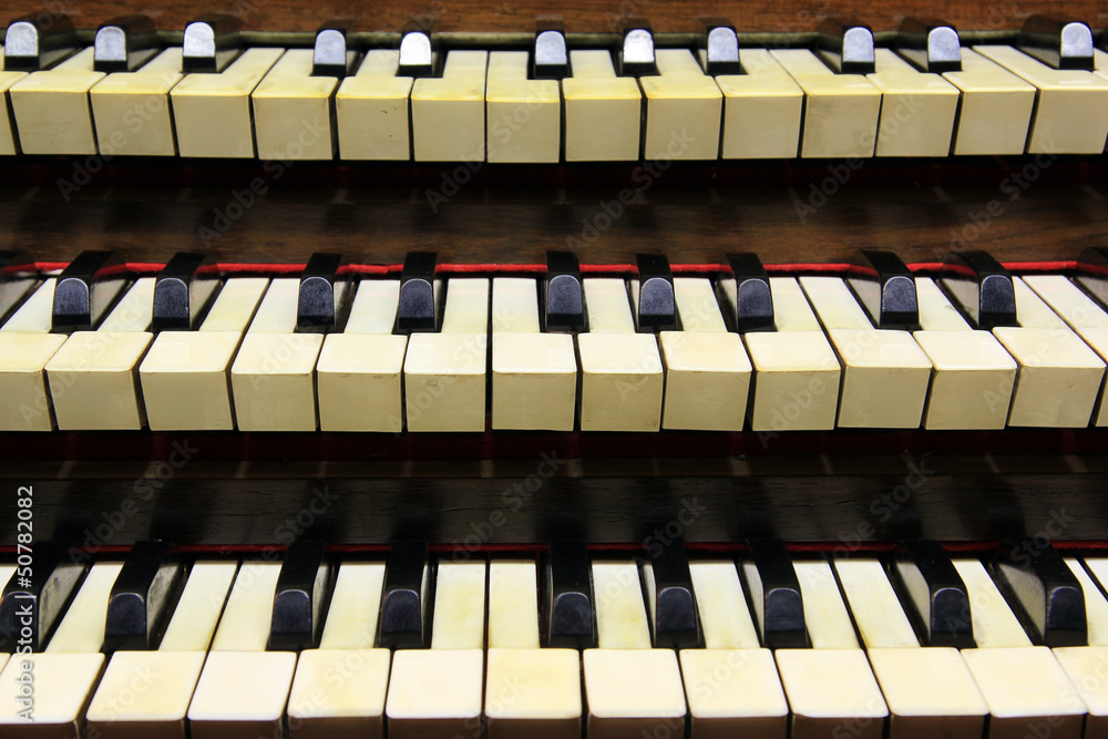 Claviers d'orgue