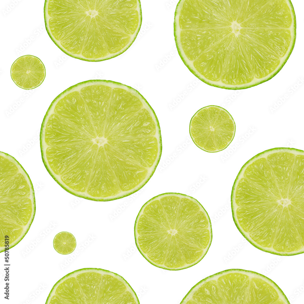 Seamless lime background