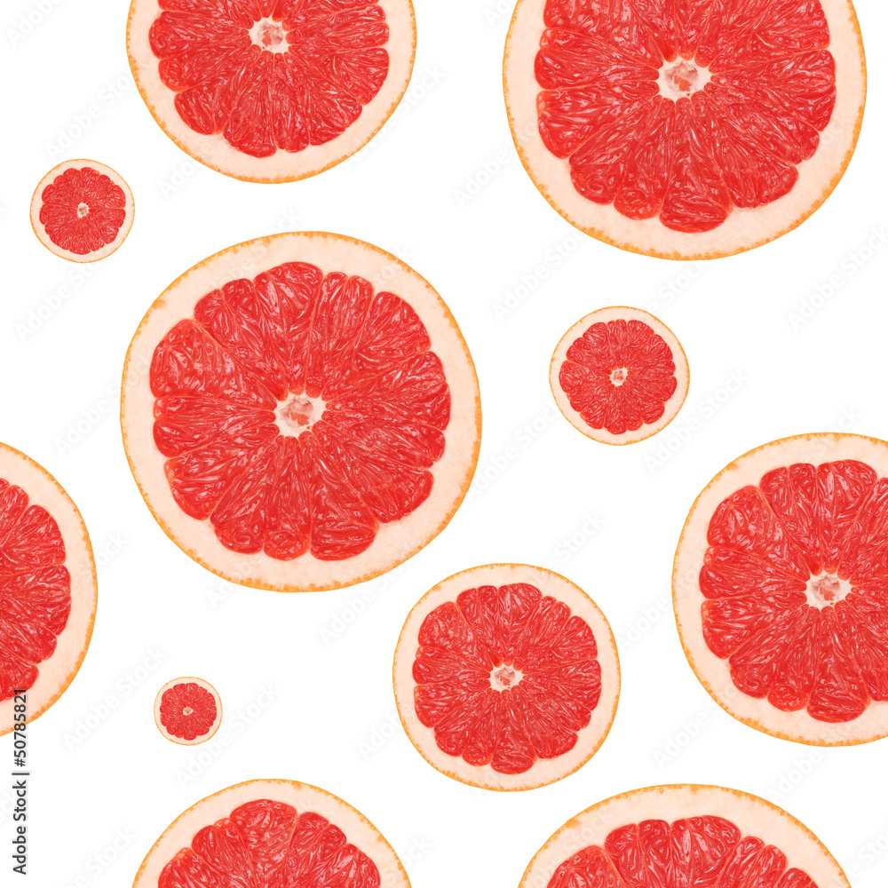Seamless grapefruit background Seamless grapefruit background