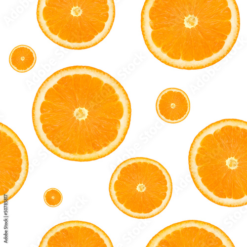 Seamless orange background