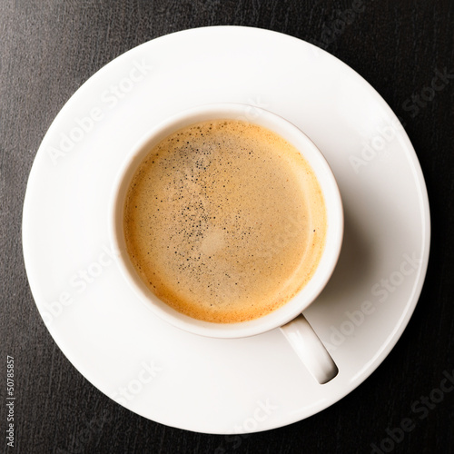 cup of fresh espresso © Sergey Peterman