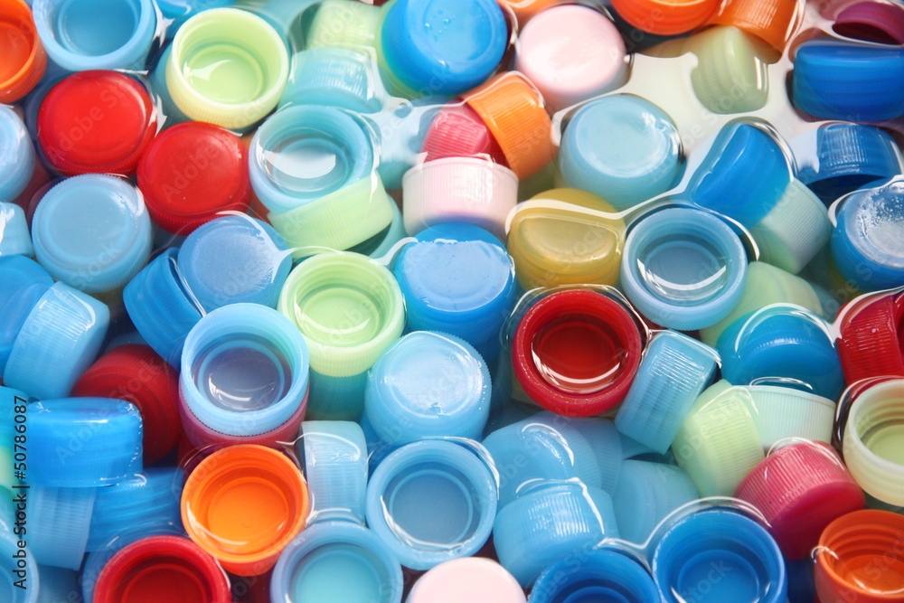 In many colors bottle caps. In many colors bottle caps.