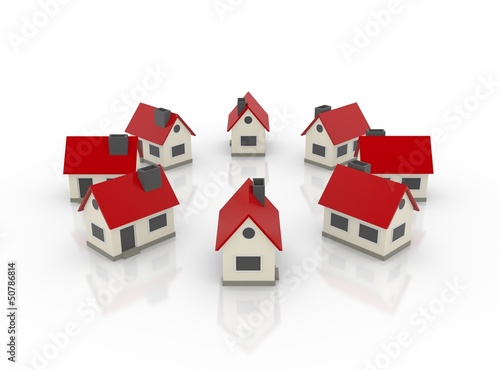 3d houses