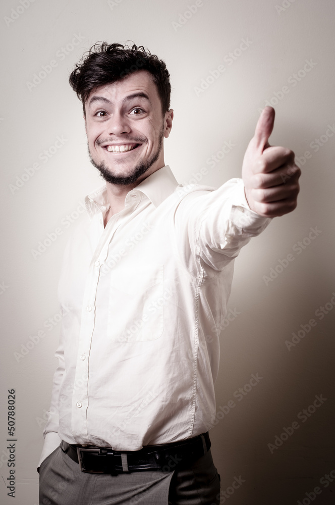 stylish modern guy with white shirt stylish modern guy with white shirt