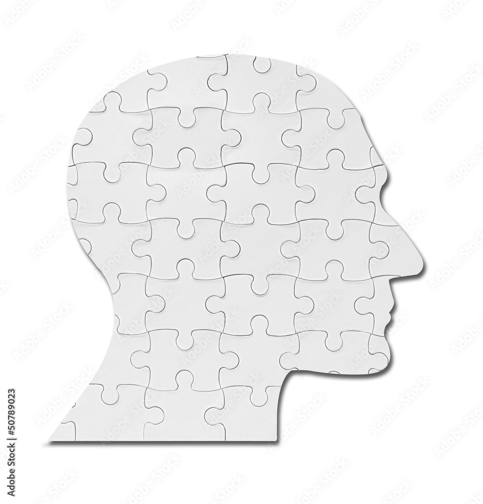 puzzle game solution head silhouette mind brain puzzle game solution head silhouette mind brain