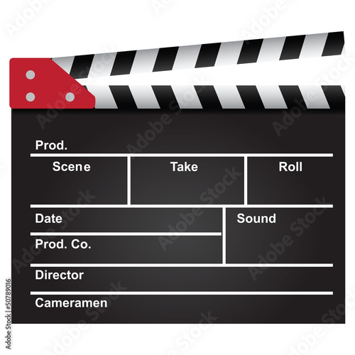 Film clapperboard