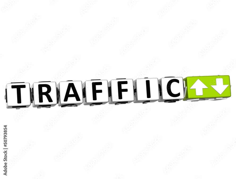 3D Traffic Button Click Here Block Text 3D Traffic Button Click Here Block Text