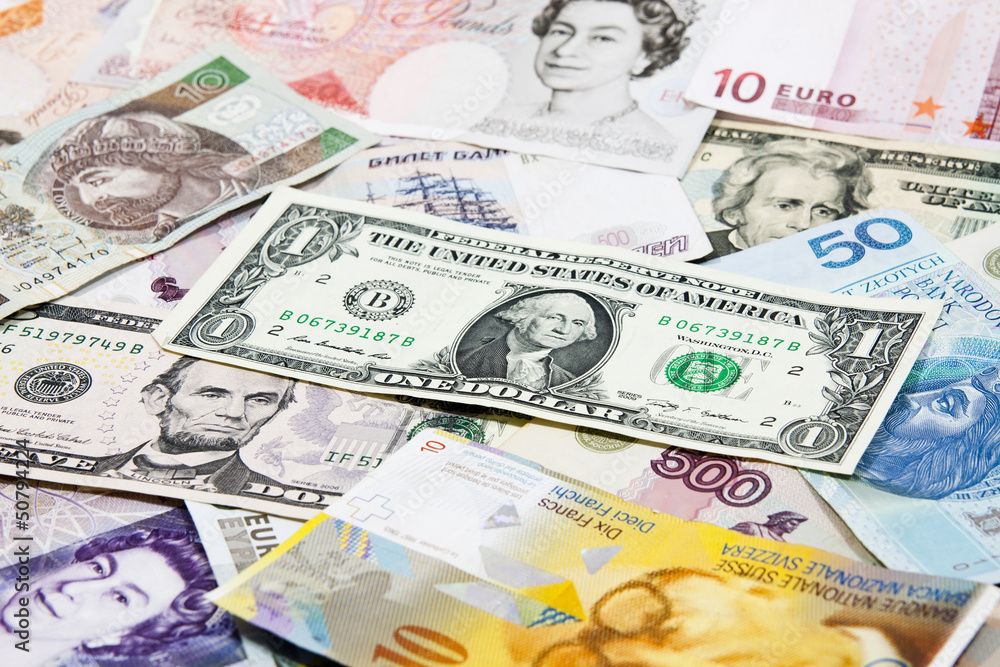 Obraz premium International currencies