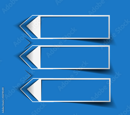 Modern banner design