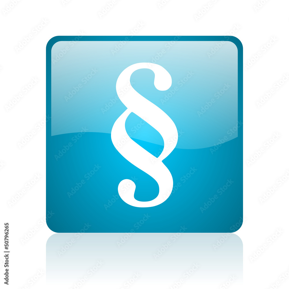 paragraph blue square web glossy icon paragraph blue square web glossy icon