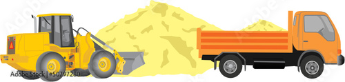 CHARGEMENT DE CAMION BENNE