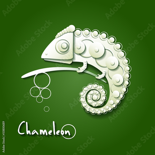 scrapbooking chameleon