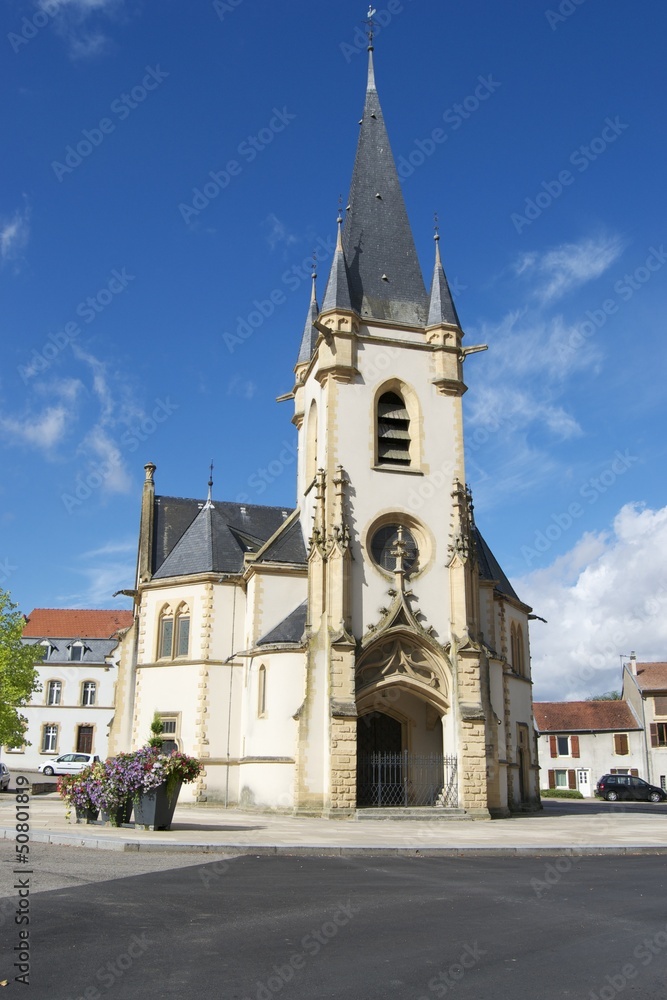 Lothringische Dorfkirche