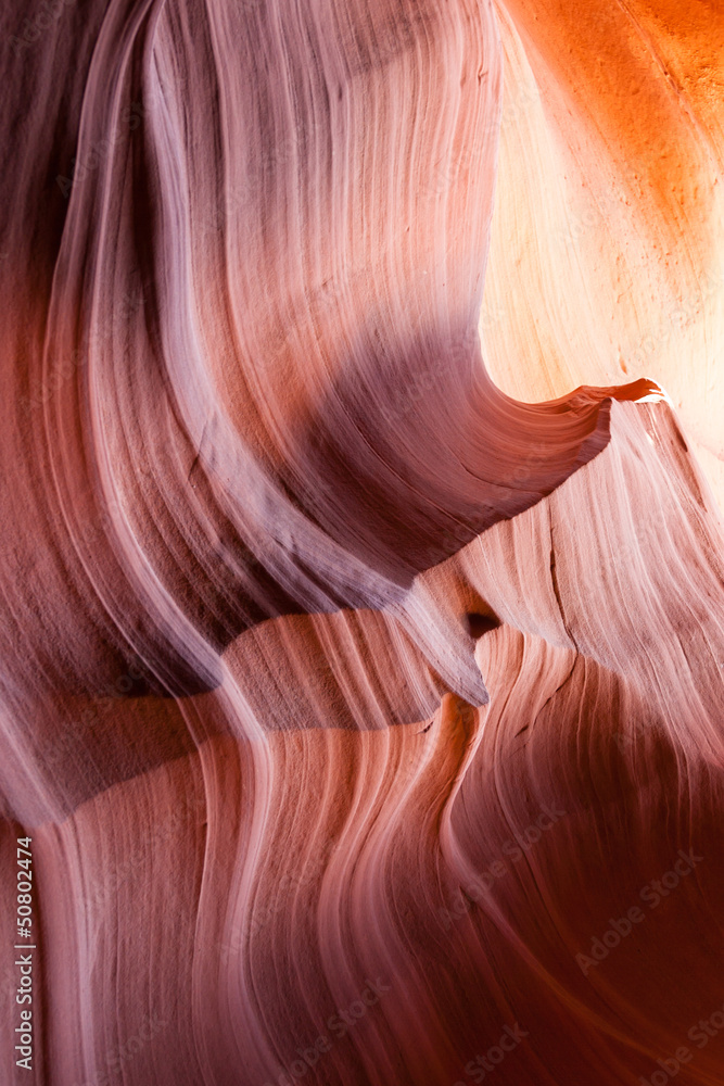 Upper antelope Canyon in the Navajo Reservation in Arizona Upper antelope Canyon in the Navajo Reservation in Arizona