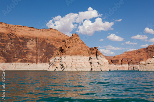Lake Powell, in Glen Canyon in Utah and Arizona