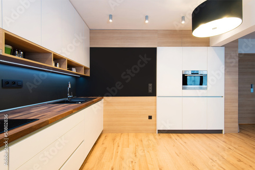 Modern kitchen interior