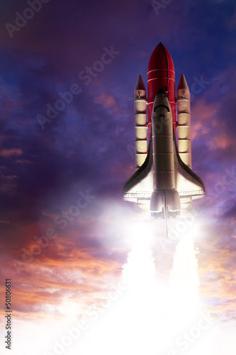 Fototapeta Naklejka Na Ścianę i Meble -  Space shuttle