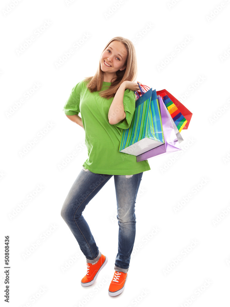The happy customer The happy customer