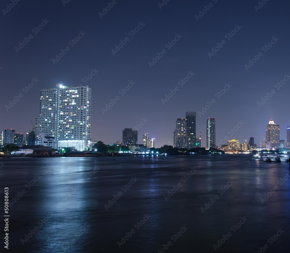 Obraz premium building night