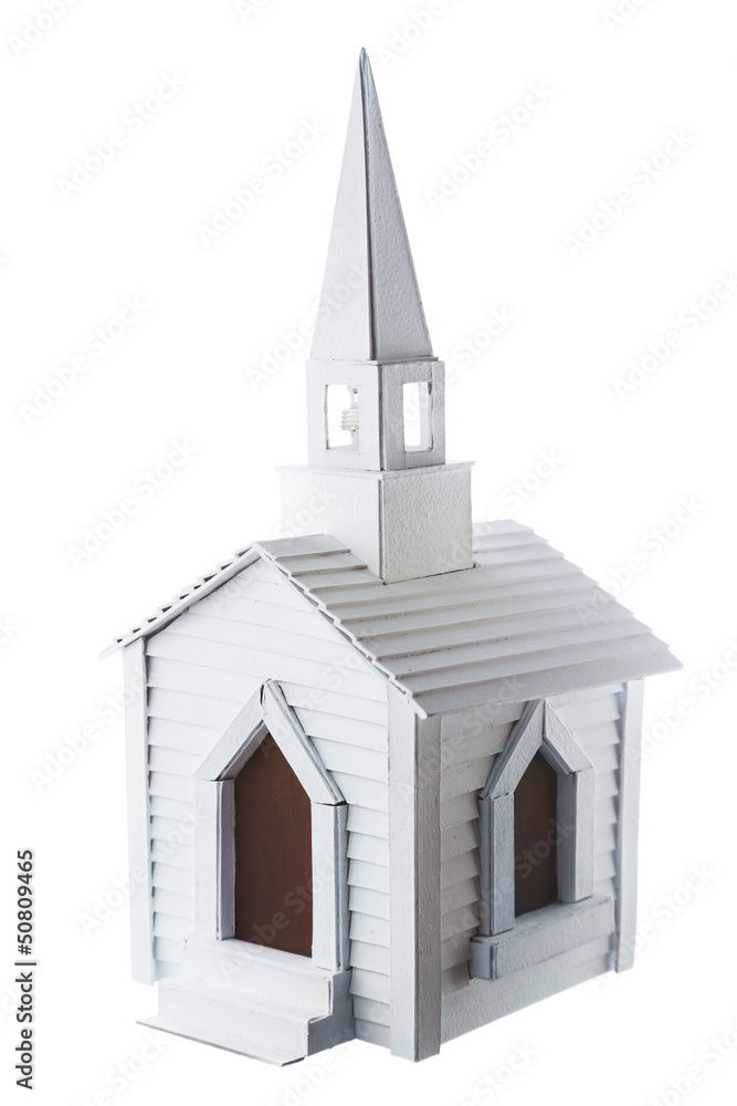 Wedding Chapel on white background Wedding Chapel on white background