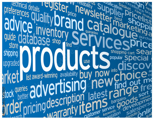 "PRODUCTS" Tag Cloud (prices services catalogue search info faq)