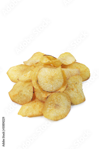Cassava crisps.