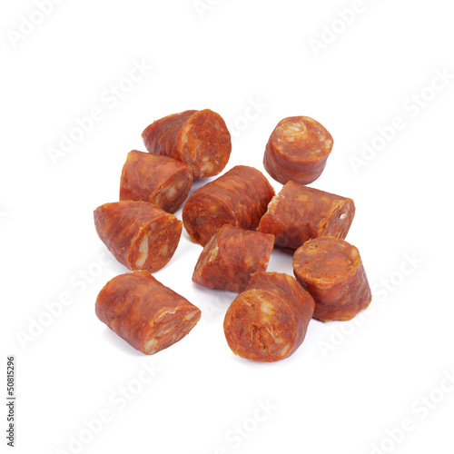 Chorizo sausage.