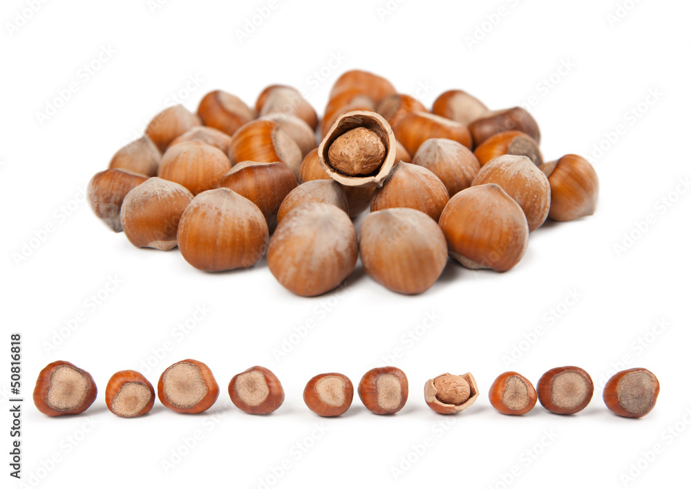 collection of fresh lemons hazelnuts collection of fresh lemons hazelnuts