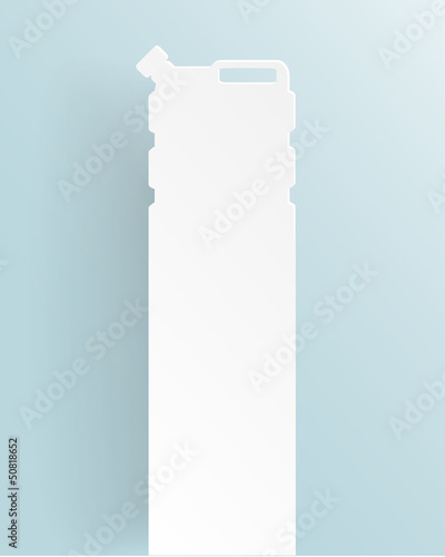 Set of banners with jerrycan.  gas pump on white