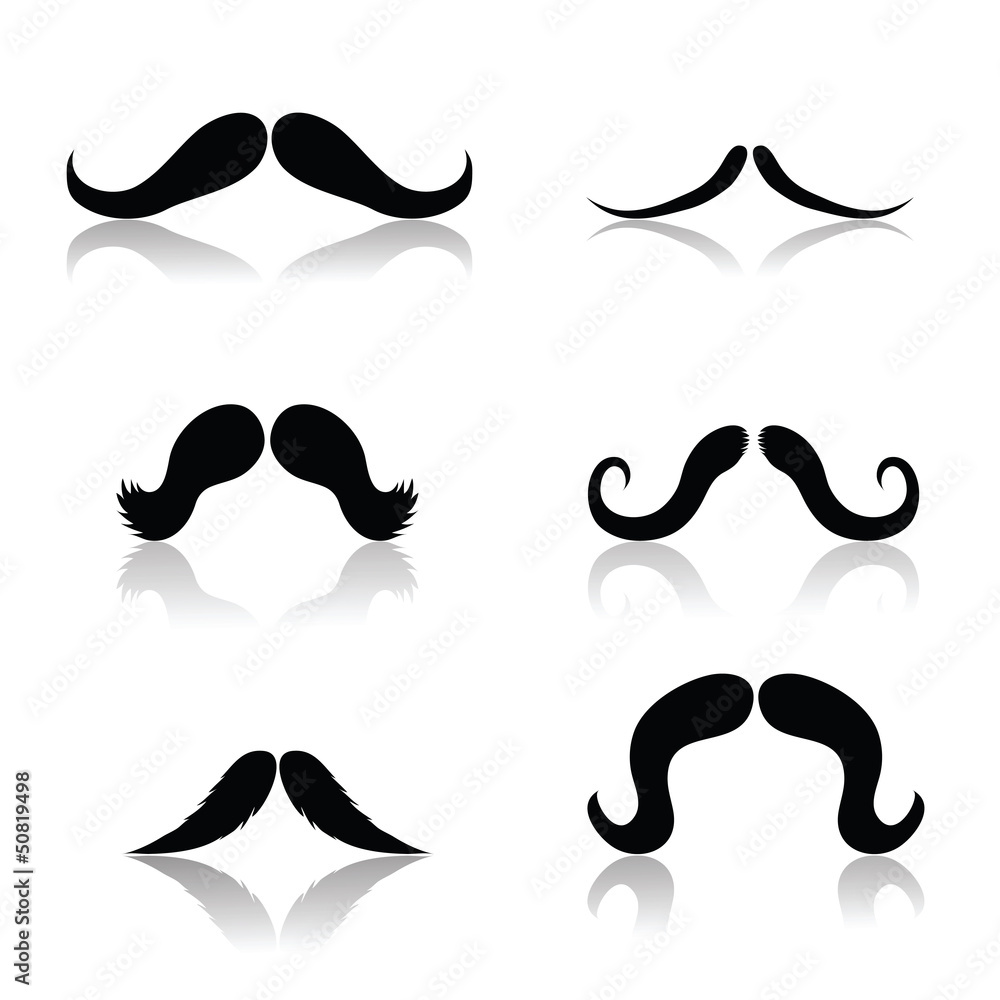 Set of Mustaches Set of Mustaches